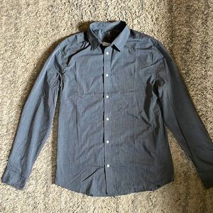 NWT* NBW* Grey Button Down